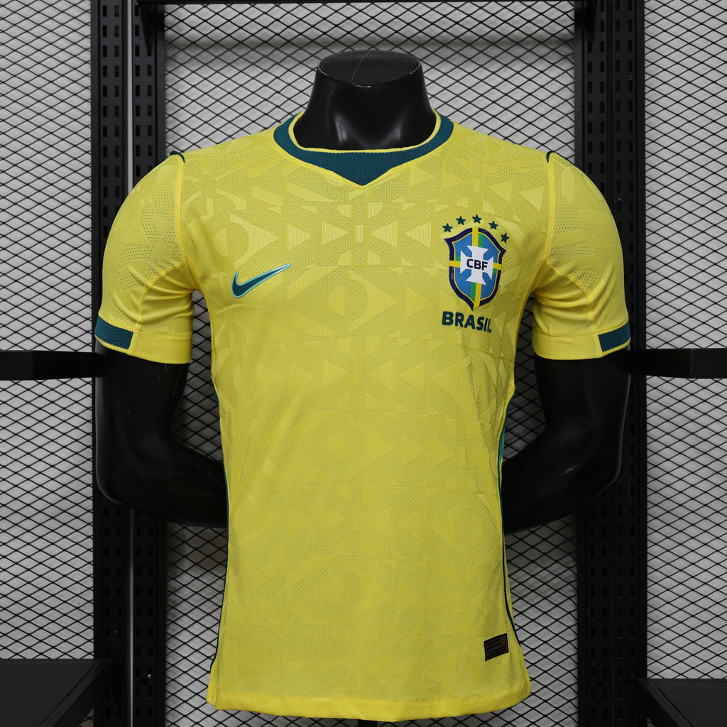 Brazil National Home Team Jersey